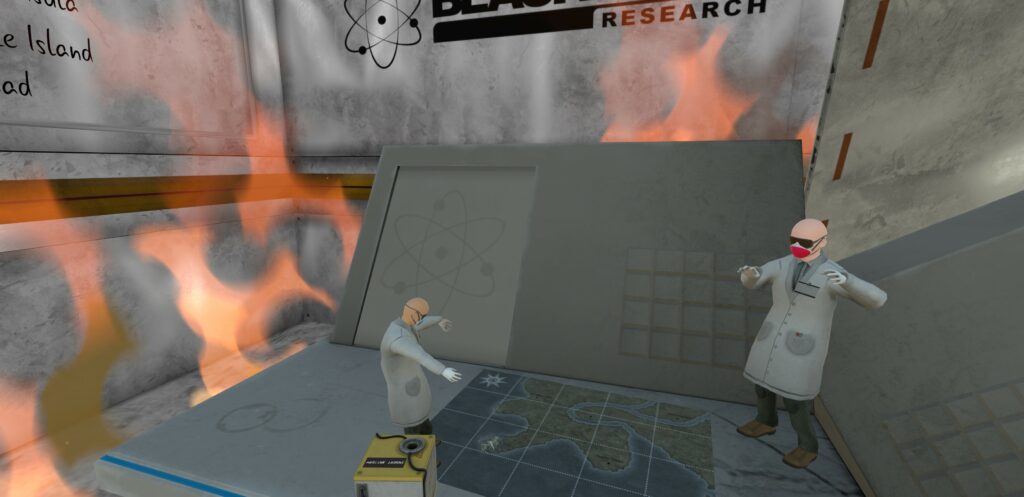 Burning Desk